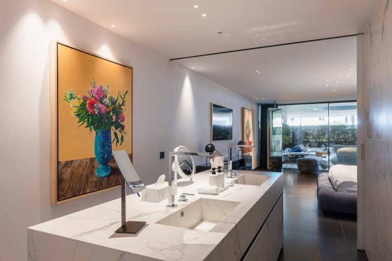 Premium Villa PARADISE GARAGE Panoramic views, 5 bedrooms in Bossa, Ibiza Town luxury for sale For Super Rich